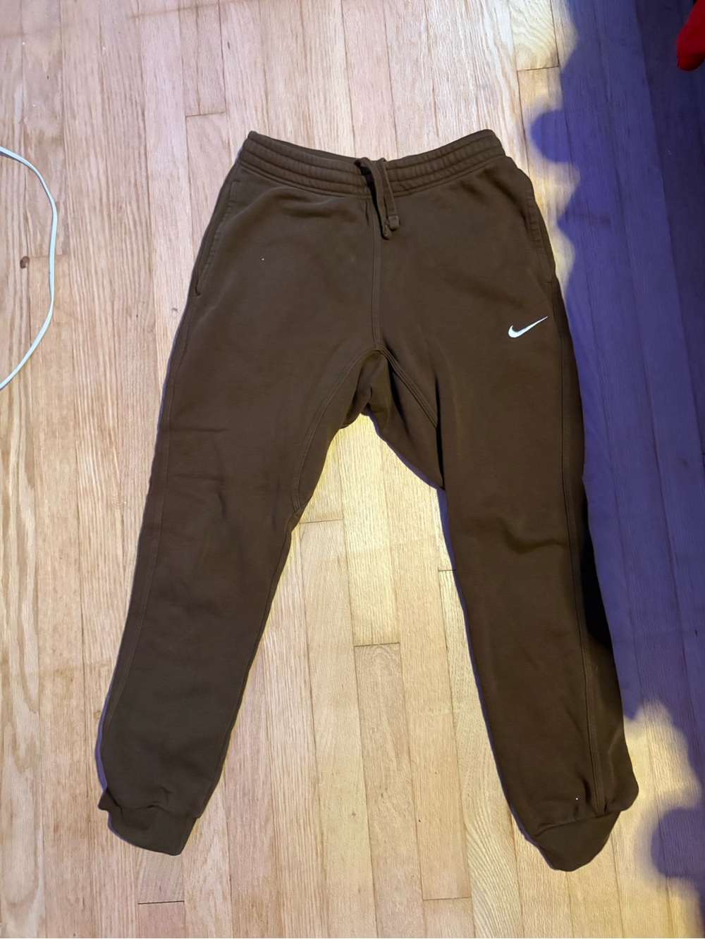 Nike Brown Fleece Jogger Pants